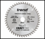 Trend 160mm Panel Trim Craft Saw Blade Triple Pack - Code CSB/PT160/3PK