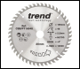 Trend Craftpro 165mm Diameter 20mm Bore 48 Tooth Fine Finish Cut Saw Blade For Plunge Saws - Code CSB/PT16548