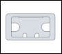 Trend Cable Tidy Insert Grey - Code CTI/105/PK1