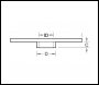 Trend 30mm Guide Bush - Extra Length 10mm Spigot Length Guide Bush For Trade Jig Use. - Code GB30/A