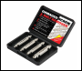 Trend Grabit Screw Extractor Set - 4 Piece Set For Removing Damaged Screws And Bolts From 4mm To 8mm Diameter - Code GRAB/SE2/SET