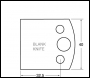 Trend 40mm Tct Blank (pair) - Code IT/3329142
