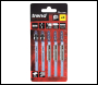 Trend Bi-metal Laminate Jigsaw Blade 100mm, 5 Pack - Code JB/T101BIF