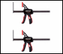 Trend Universal Quick-release Rail Clamp (pair) - Code PH/CLAMP/QR