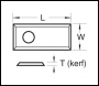 Trend Rota-tip Blade 50x12x1.7mm Ten Off - Code RB/T/10