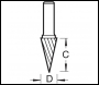 Trend Solid Carbide Burr - Code S49/23X3MMSTC