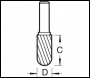 Trend Solid Carbide Burr - Code S49/25X3MMSTC