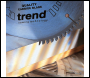 Trend The Craft Pro 216mm Diameter 30mm Bore 64 Tooth Aluminium And Plastics Saw Blade For Mitre Saws - Code CSB/AP21664
