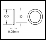 Trend Shim 8mm Id X 0.05mm 10 Pack - Code SHIM/PACK/1