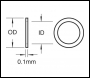 Trend Shim 8mm Id X 0.1mm 10 Pack - Code SHIM/PACK/2