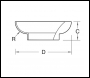 Trend Profile Block For Psc/106 Convex - Code SP-PSC/106B