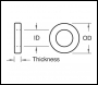 Trend Spacer 8mm Bore X 5.3mm Thick - Code SPAC/8/53