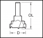 Trend Cylindrical Boring Bit 35mm Ws - Code T420/35X8MMWS