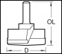 Trend Hinge Sinking 35mm Diameter - Code T421/35X1/4TC