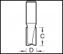 Trend Two Flute Cutter 6mm Diameter - Code TR04X8MMTC