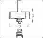 Trend Bearing Guided Rebater 12.7mm - Code TR34X1/2TC