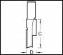 Trend Staggered Mortise Cut 16diameter - Code TR36X12MMTC