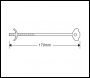 Trend Zipbolt 170mm Pack Of Three With Hex Bit - Code ZIP/170/3