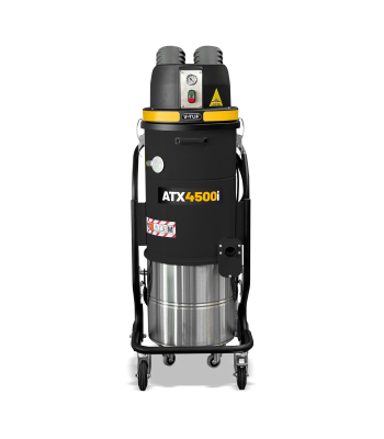 V-TUF ATX4500i 45L Industrial M-Class 110v 1100w Industrial Dust Extraction Vacuum Cleaner with Detachable Bin & Filter Cleaning - ATEX Rating Z22 - Code ATX4500I-110