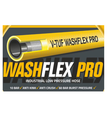 V-TUF 100m 1/2 inch  LOW PRESSURE WASHFLEX PRO WATER SUPPLY HOSE - Code BF12100