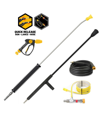 V-TUF V -TUF tufFOAM & tufGUN KIT RED OPTI V2 - MSQ fittings - Code FOAMV1-MSQ