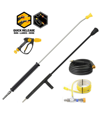 V-TUF V -TUF tufFOAM & tufGUN KIT BLUE OPTI V2 - MSQ fittings - Code FOAMV2-MSQ