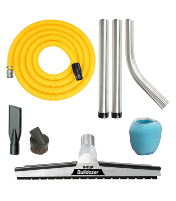 V-TUF GCX FLOOR CLEANER KIT 50MM ACCESSORY KIT - 5m 50mm HOSE FITS SIDE INLET MACHINES - Code GCX50TKIT1
