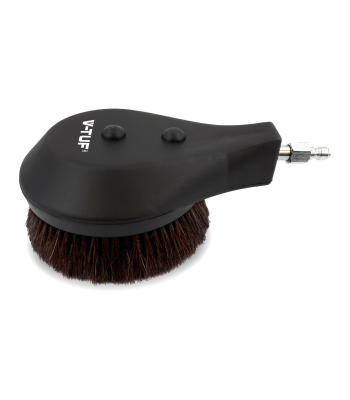 V-TUF PROFESSIONAL ROTARY HORSE HAIR BRUSH FOR CAR WASH - SSQ INLET - Code H2.011SSQ