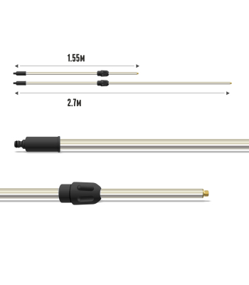 V-TUF tufBRUSH SOFT BRISTLE WHEEL BRUSH - WATER FED - Code H2.027