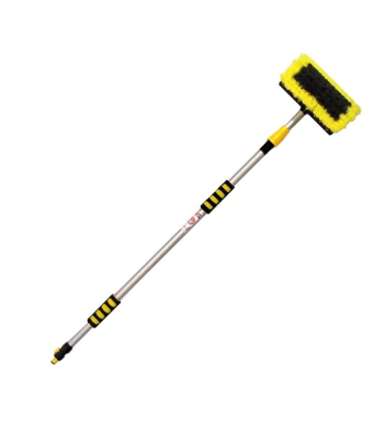 V-TUF BRUSH & EXTENDABLE Pole Kit - 2.12M Fully extended - Code H2.025