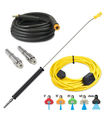 V-TUF PROPERTY SOFT CLEAN HOT ACCESSORY KIT TO WORK WITH HD140-HOT, RAPIDMSH - Code H5.012