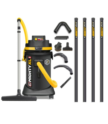 V-TUF MIGHTY XL HSV - 37L M-Class 240v Industrial Dust Extraction Vacuum Cleaner - 5m High Level Cleaning Kit - Code MIGHTYXLHSV240-KIT1