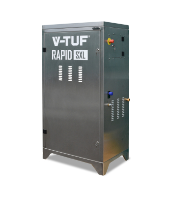 V-TUF RAPID SXL- 110V - 12 l/min 100 BAR STATIC HOT PRESSURE WASHER 304 S/S Cabinet - RAPIDSXL110