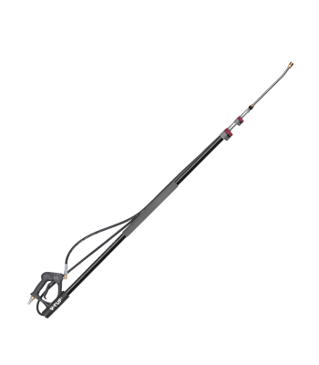 V-TUF teleLANCE EXTENDABLE LANCE FOR PRESSURE WASHERS - 1.5 TO 4 METRES - COMES WITH BELT & GUTTER CLEANING ATTACHMENT - TO FIT V3, V5, V7 - Code T2.9400V
