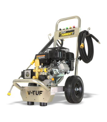 V-TUF TORRENT 1 2755psi, 190 Bar, 13L/min Industrial 7HP Petrol Pressure Washer