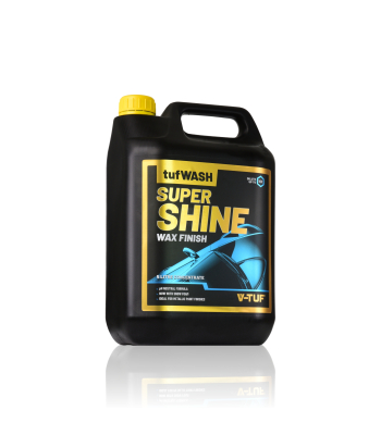 V-TUF 5L tufWASH SUPER SHINE TFR WITH WAX FINISH - NON CAUSTIC - 10x CONCENTRATED - Code VTC620-5L