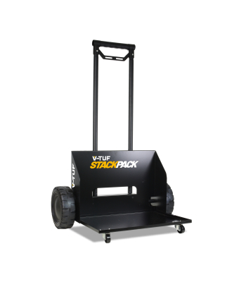 V-TUF STACKPACK 4 CASTOR TROLLY & 3 STACKPACK BOXES - V-TUF STORAGE BOX SYSTEM STARTER KIT - Code VTM454