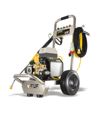 VTUF415 Heavy Duty Pressure washer 415volt 2250psi, 150Bar, 15L/min - Code VTUF415