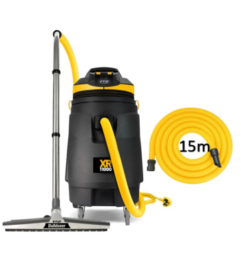 V-TUF XR11000 240V 110L 3000W High Performance Wet & Dry Industrial Grain Store Vacuum Cleaner + 15M Hose - Code XR11000-240GSC1