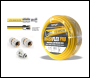 V-TUF 50m 1/2 inch  10 BAR WASHFLEX PRO WATER SUPPLY HOSE & KCQ COUPLING KIT - BF1250-KIT1