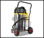 V-TUF 3.5KW 100L XTRA LARGE & RUGGED Industrial Powerful Vacuum Cleaner + 40FT GCX PRO GUTTER CLEANING KIT - Code GCX9000-240-KIT2
