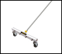 V-TUF WATER JET BROOM WITH WHEELS 500mm WIDE 4 x FAN JETS - SSQ MALE OUTLET - H1.250