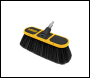 V-TUF tufBRUSH600 SOFT BRISTLE  CAR WASH BRUSH BLACK 300mm WIDTH 9CM - SSQ MALE INLET - H2.021SSQ - Code H2.021SSQ