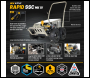 V-Tuf Rapid M SSC 110v Heavy Industrial Stainless Mobile Cold Pressure Washer 80 BAR @ 12L/Min - Code RapidSSC110V