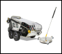 V-TUF RAPID VSC 240v Hot Water Stainless Industrial Mobile Pressure Washer - 1500psi, 100Bar, 12L/min & 410mm tufTURBO SURFACE CLEANER - Code RAPIDVSC240V-KIT1