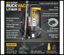 V-TUF RUCKVAC M-Class Rated Cordless Backpack Vacuum Cleaner - Battery Operated - EXTRA BATTERY PACK & CHARGER - Code RUCKVAC-ION-KIT4