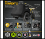 V-TUF TORRENT2 Industrial 7HP 150L Mini-Bowser Petrol Pressure Washer - 2755psi, 190 Bar, 13L/min