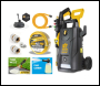 V-TUF V3-240 X2 2175psi 150Bar, 7.5L/min DIY Portable Electric Pressure Washer - With 15M Washflex Pro Water Feed Hose With DuraKlix KCQ Fittings - Code V3240X2-KIT2