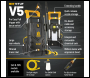V-TUF V5 240v X2 Tough DIY Electric High Power Pressure Jet Washer 2400psi, 165Bar, 7.2L/min - Patio & Car Cleaner Kit with 25M Washflex Pro Water Supply Hose - Code V5240X2-KIT2