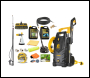 V-TUF V5 240v X2 Tough DIY Electric High Power Pressure Jet Washer 2400psi, 165Bar, 7.2L/min  - Ultimate DIY Property Maintenance KIT - Code V5240X2-KIT6